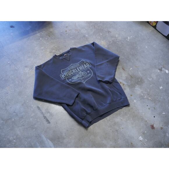 Vintage 90s Harley Davidson Thrashed Sweatshirt - Picture 2 of 9